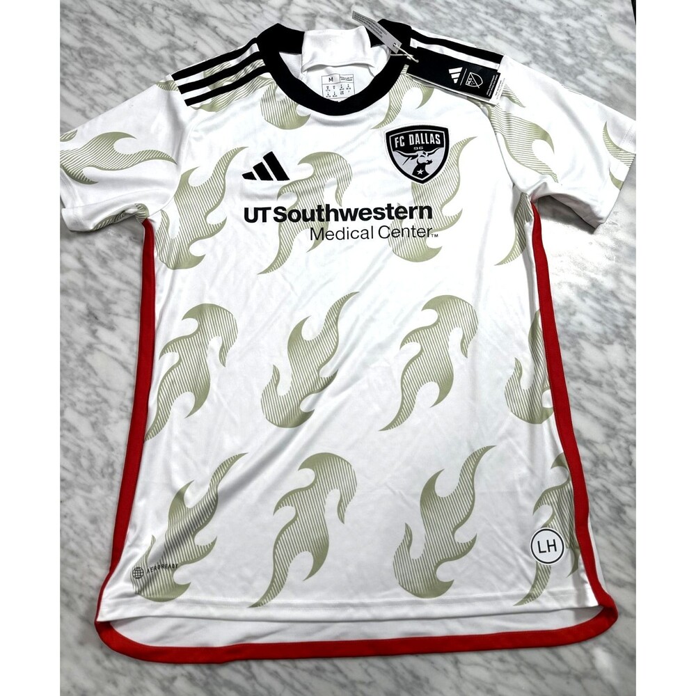 Adidas MLS FC Dallas Away 23 Soccer Football Jersey Women’s Medium IJ5457 NEW